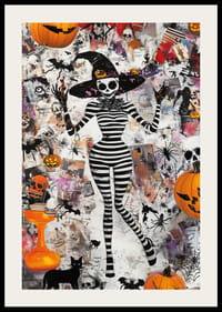 A captivating witch design fills the room with magical charm-2