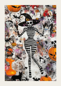 A captivating witch design fills the room with magical charm-3