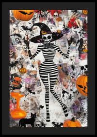 A captivating witch design fills the room with magical charm-4