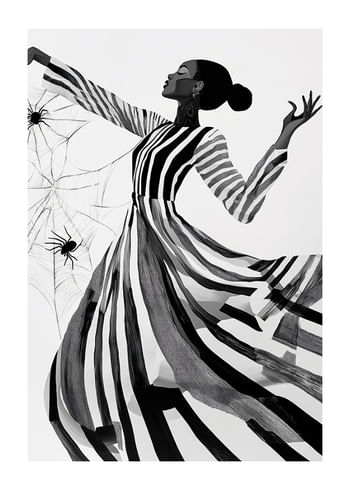 Poster Dance Of Lines