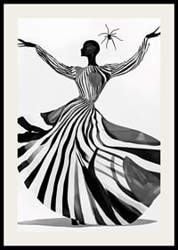 A hypnotic dance of pattern and strength-2