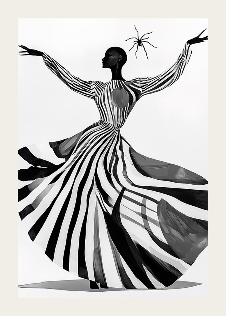 A hypnotic dance of pattern and strength-12