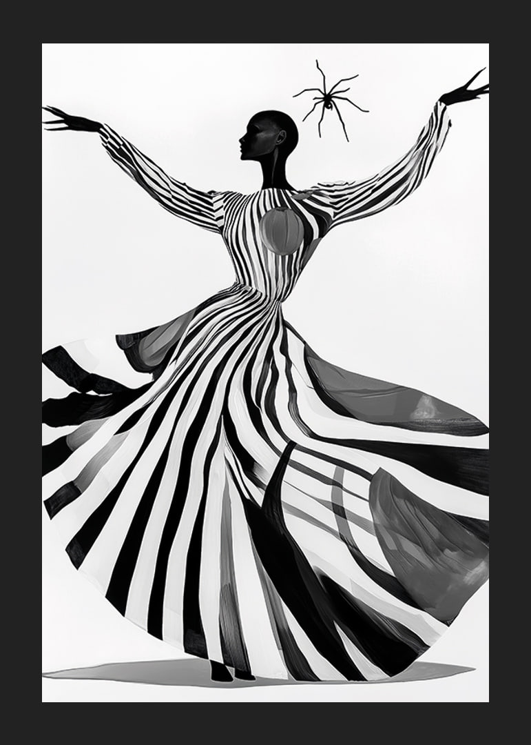 A hypnotic dance of pattern and strength-12