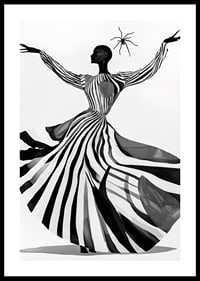 A hypnotic dance of pattern and strength-0
