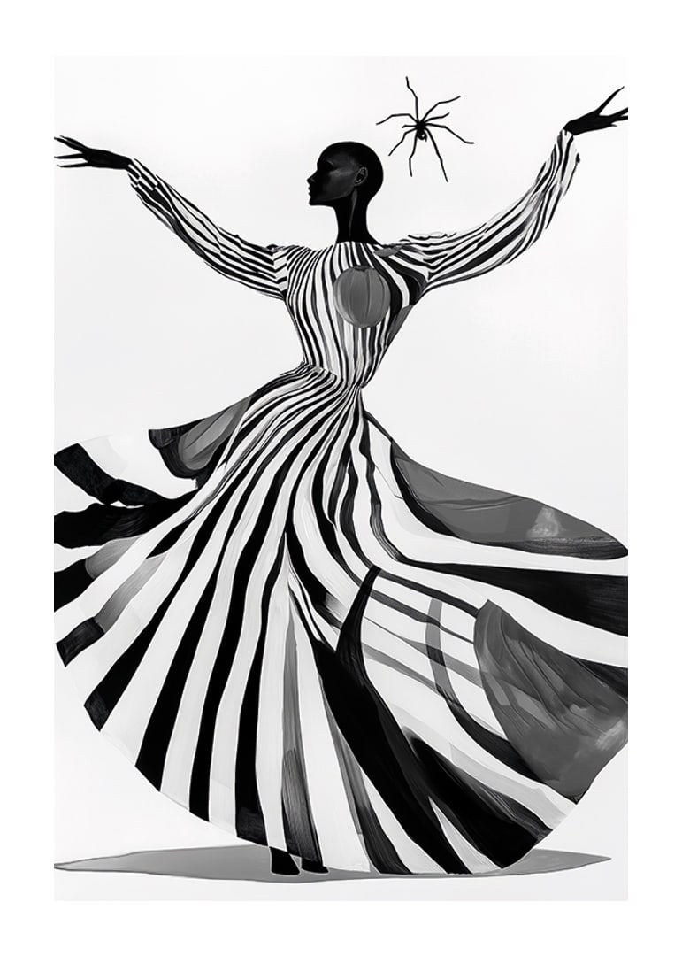 A hypnotic dance of pattern and strength-12