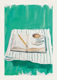 Invita la paz y la creatividad a tu hogar con este póster inspirador.-3