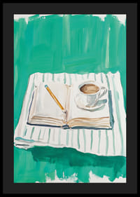 Invita la paz y la creatividad a tu hogar con este póster inspirador.-4