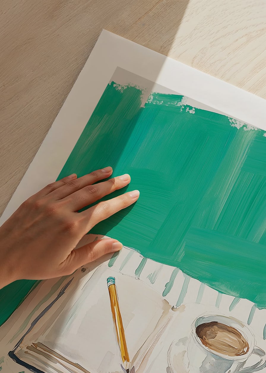 Invita la pace e la creatività nella tua casa con questo poster stimolante-12