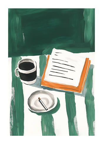 Poster Coffee Break Canvas