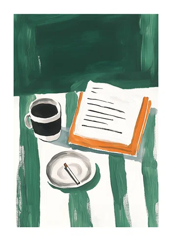 Poster Coffee Break Canvas