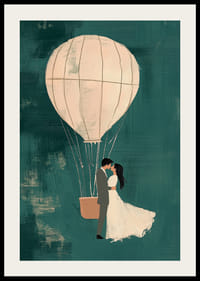 Un moment magique d'amour s'élève au-dessus du monde-2