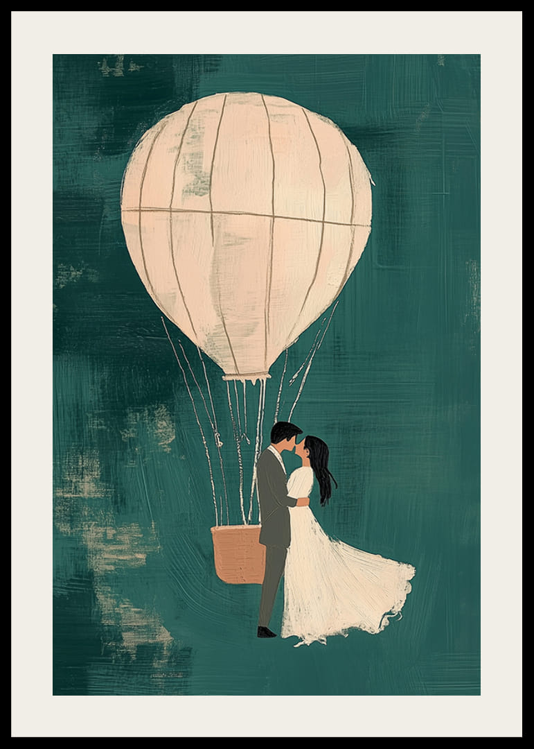 Un moment magique d'amour s'élève au-dessus du monde-12