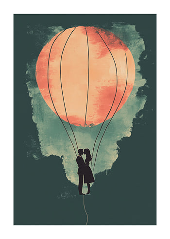 Póster Ballooned Dreams