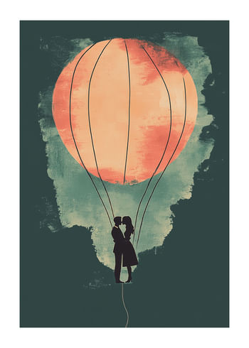 Poszter Ballooned Dreams
