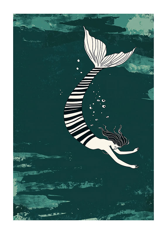 Plagát Mystic Mermaid