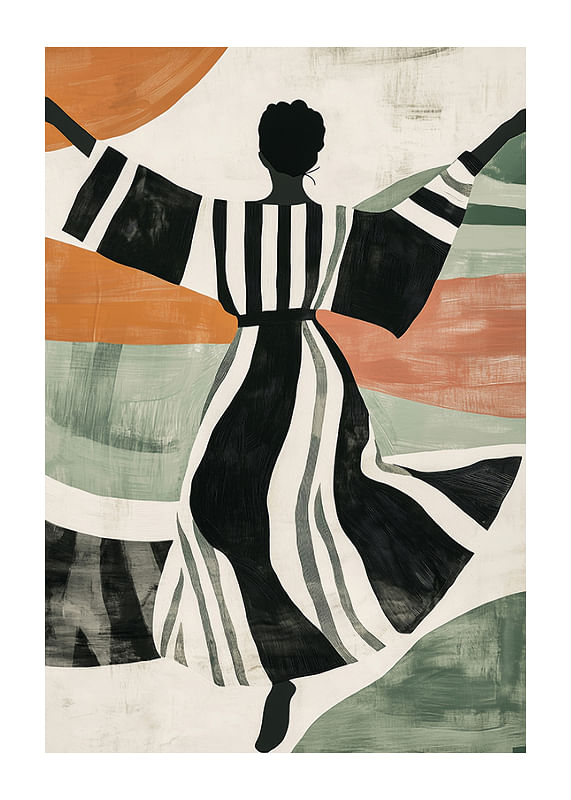 Plagát Rhythmic Elegance