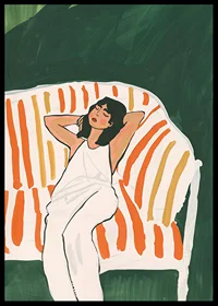 Relaxed atmosphere with warm color palette and calming motifs-6