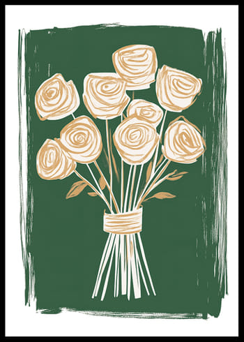 Poster Whimsical Bouquet