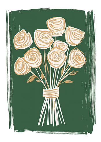 Poster Whimsical Bouquet