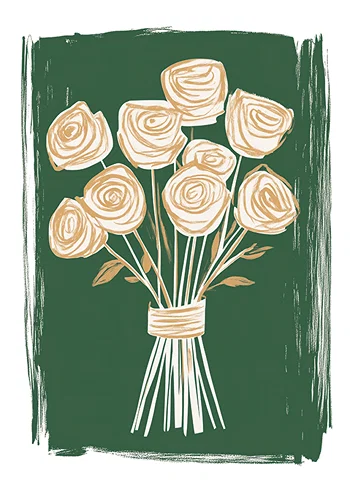 Poster Whimsical Bouquet