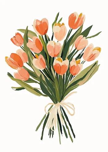 Poster Tulip Serenade
