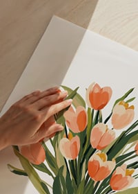 Vibrant bouquet of tulips that radiate elegance and spring spirit-3