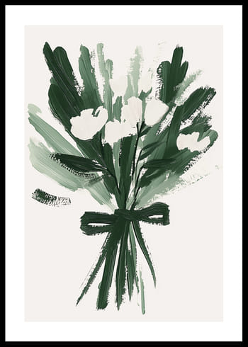 Plakat Brushstroke Blossom