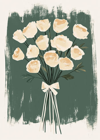 Affiche Whispering Blooms