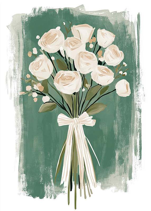 Plagát Gentle Blooms
