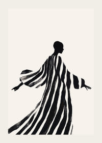 Čiernobiela silueta vytvára elegantný, nadčasový dojem-3