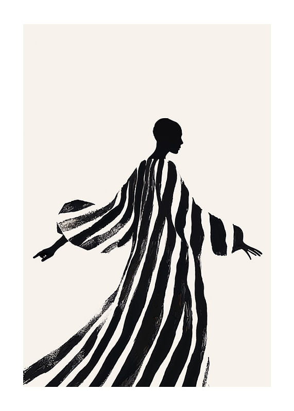 Plagát Zebra Elegance