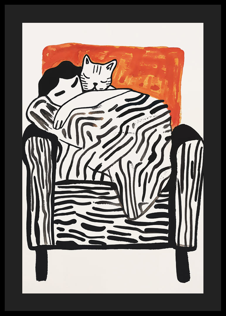 Eine warme Umarmung aus Ruhe und Komfort in gepolsterter Harmonie-12