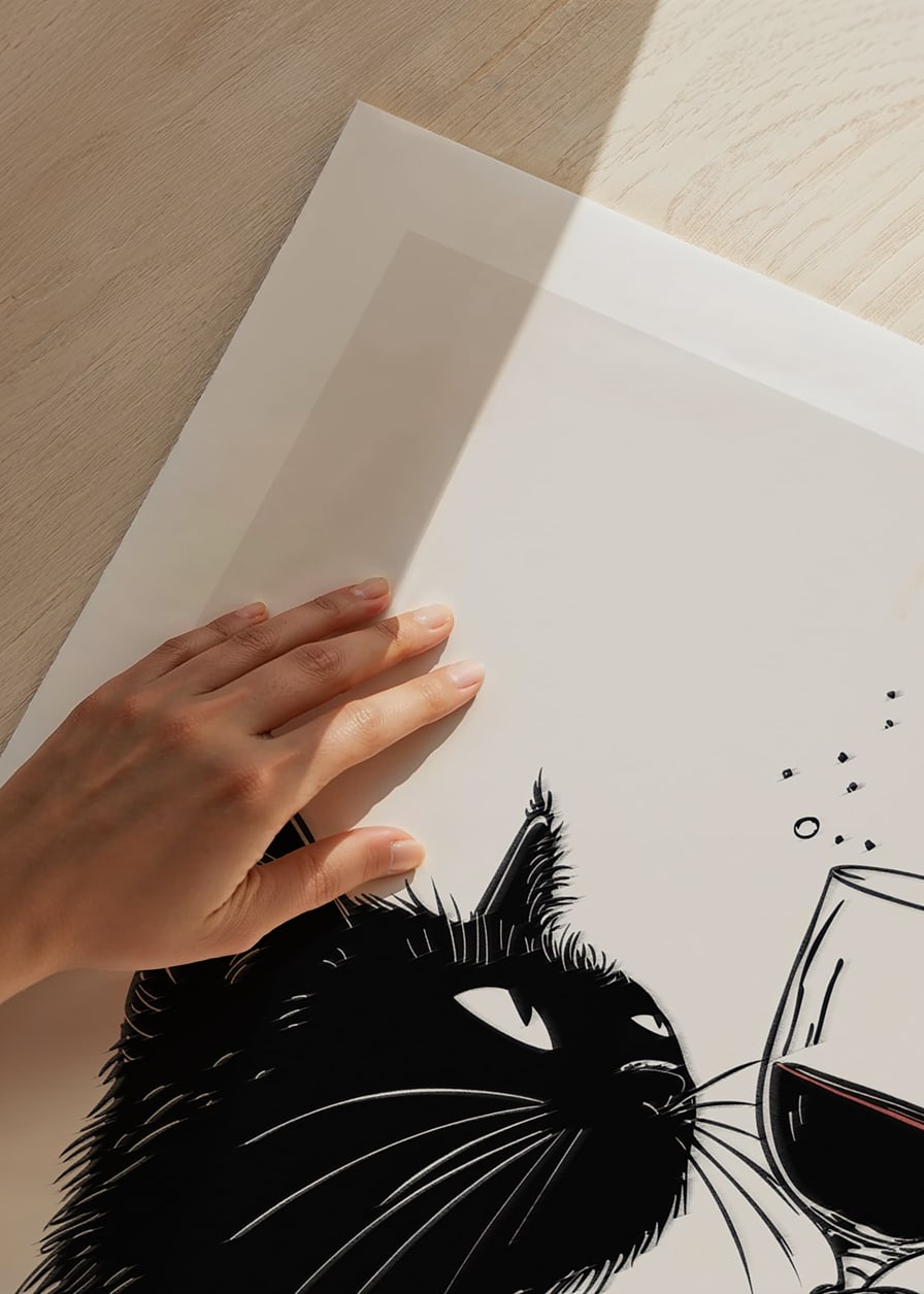 Charming cat enjoys his wine with sophisticated curiosity-12