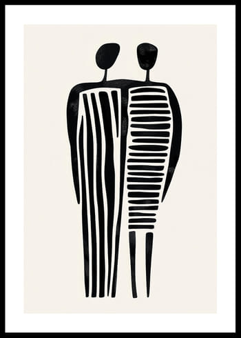 Affiche Strokes Of Togetherness