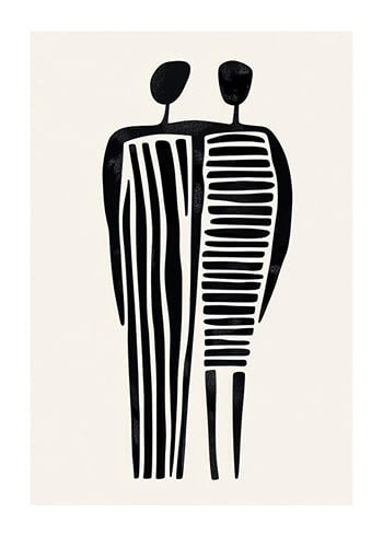 Affiche Strokes Of Togetherness