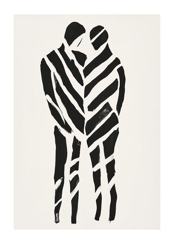 Plagát Stripes Of Connection