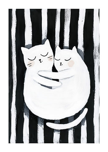 Poster Paws In Harmony