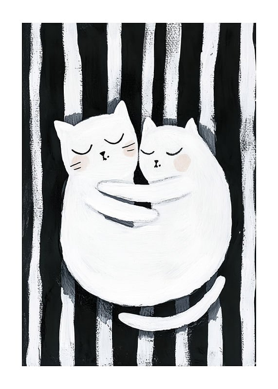Poster Paws In Harmony