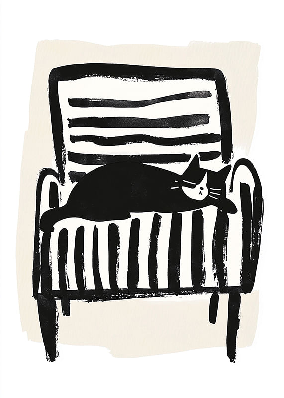 Poster Relaxed Elegance