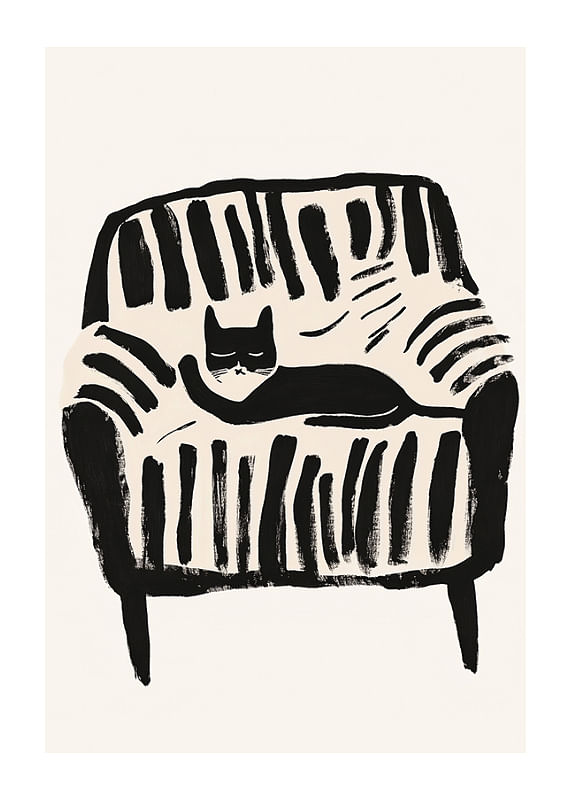 Poster Whiskered Whimsy