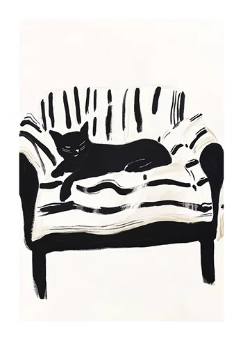 Poster Feline Tranquility