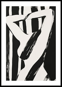 Elegant lines create a hypnotic balance of shadows and light-0