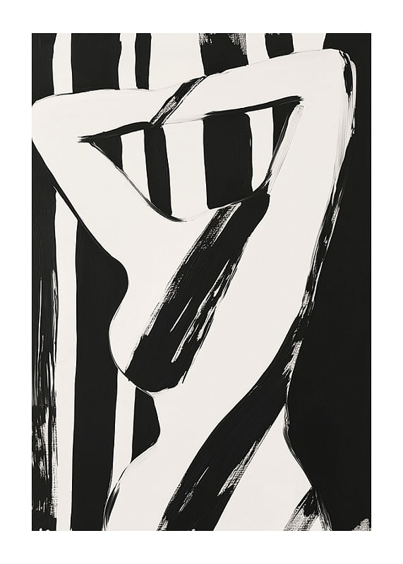 Elegant lines create a hypnotic balance of shadows and light-12