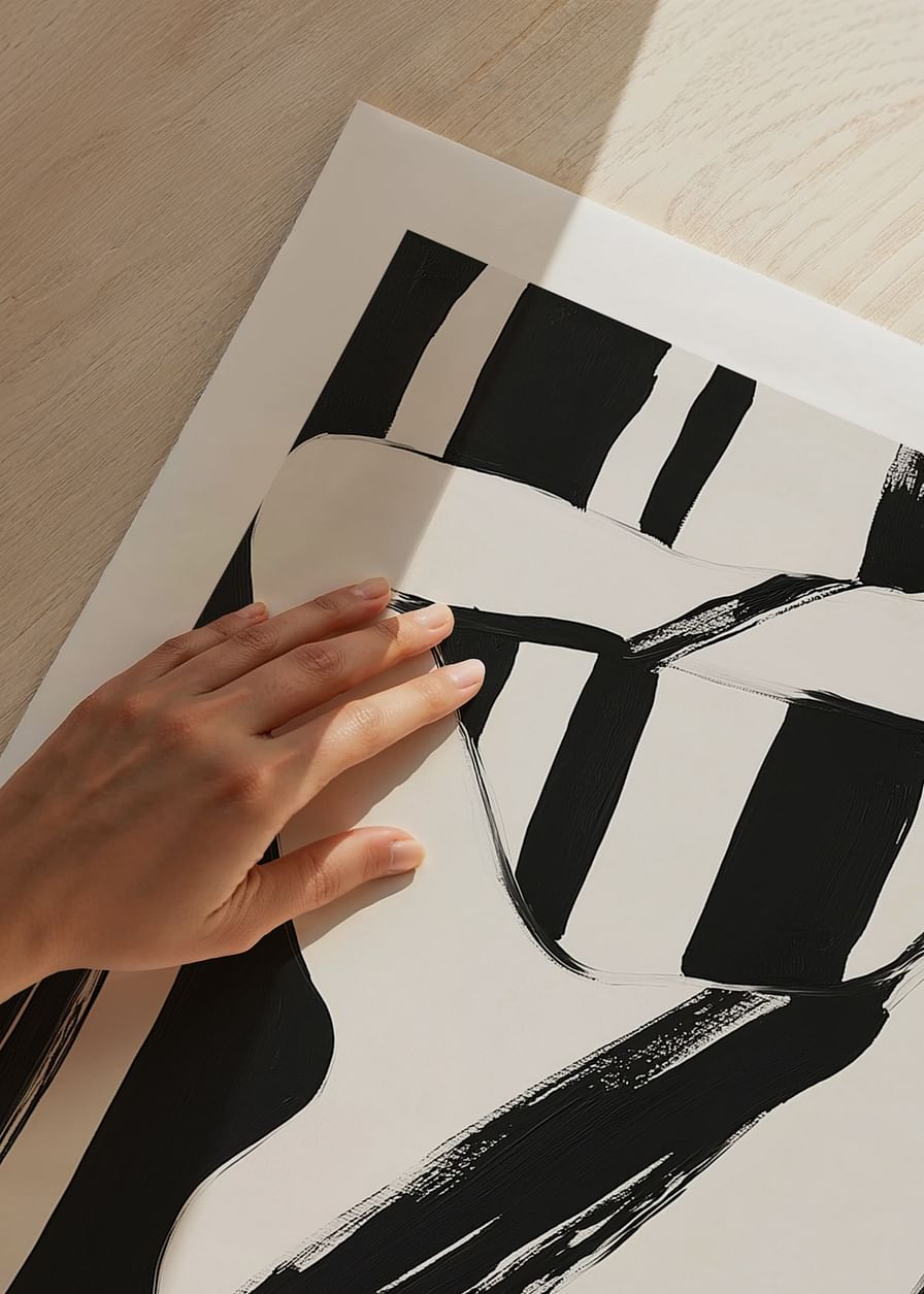 Elegant lines create a hypnotic balance of shadows and light-12