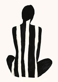 Contrasting shapes create visual harmony and deep stillness-3