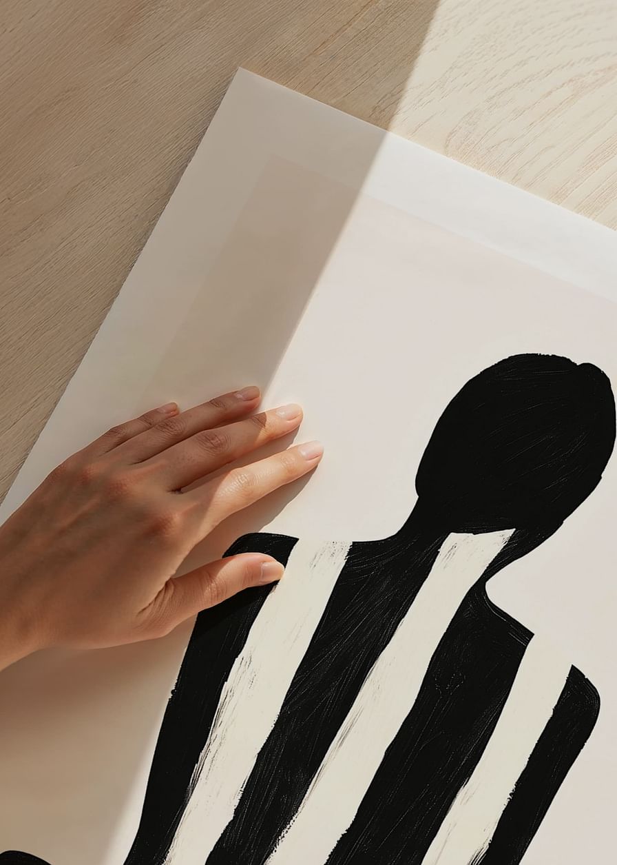 Contrasting shapes create visual harmony and deep stillness-12