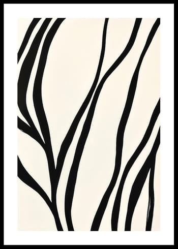 Poster Flowing Lines