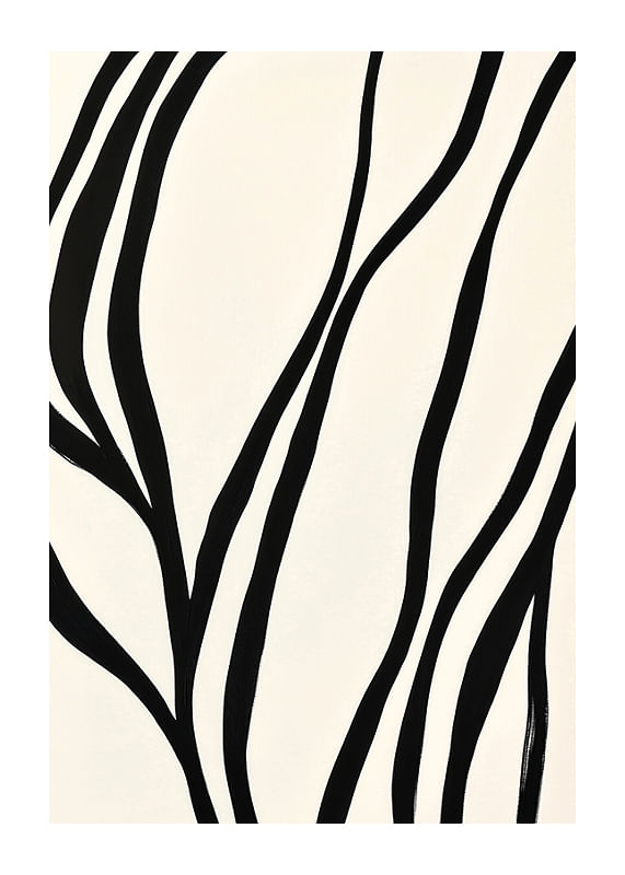 Plagát Flowing Lines