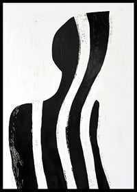 Liniile alb-negru creează o siluetă misterioasă și elegantă-6