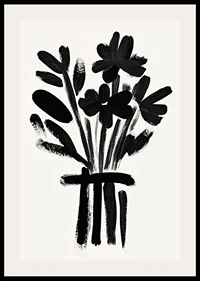 Dramatic brushstrokes create refined floral magic-2
